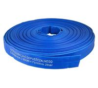Tuyau plat en PVC Garronda, 1 pouce, 100 mètres, tuyau de pression 2 bars, tuyau plat en PVC, tuyau d'alimentation en eau, pour l'irrigation, le transport d'eau, le jardin et le drainage, modèle GD-02