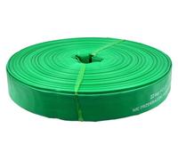 Tuyau plat en PVC Garronda, 2 pouces, 100 mètres, tuyau de pression 2 bars, tuyau plat en PVC sans odeur, pour le transport d'eau, l'irrigation, le jardinage et le drainage, modèle GD-0236, couleur ve