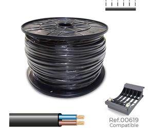 Tuyau Plat H05vvh2-f Câble Plat Flexible 2x0.75mm2 Pour Usage Domestique - Sediles