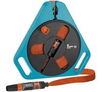 Tuyau plat textile Classic 15 en boîtier-enrouleur - GARDENA - Ø12mm - Pression max 25 bar - Garantie 5 ans