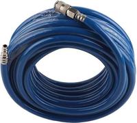 Tuyau pneumatique en PVC Blauw, flexible, pour appareils pneumatiques et compresseurs, avec raccord rapide