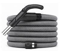 Tuyau pour aspirateur central, longueur 9,1 mètres, interrupteur marche/arrêt, poignée ergonomique, diamètre 32 mm