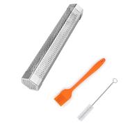 Tuyau pour fumoir, en acier inoxydable, de 12 pouces, pour la fumaison à froid, dimensions : 30,5 x 5,5 x 5,5 cm