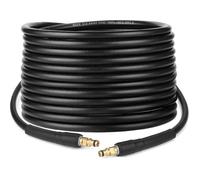 Tuyau pour Nettoyeur Haute Pression Karcher K2 K3 K4 K5 K6 K7 - 10m - Flexible Quick Connect avec Embouts en Laiton-- Femeo