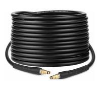 Tuyau pour Nettoyeur Haute Pression Karcher K2 K3 K4 K5 K6 K7 10m Flexible Quick Connect avec Embouts en couleurs multiples