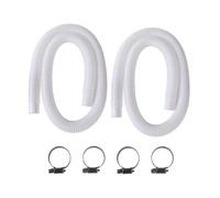 Tuyau pour Piscine - Intex - 2Pcs - 150cm - PVC Transparent - 32mm
