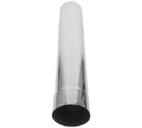 Tuyau pour Poêle à Bois en Acier Inoxydable, Conduit Simple Paroi | Surface Polie Argentée, Favorise la Combustion, pour Petits Foyers Bois, Poêles de Garage, Camping et Atelier