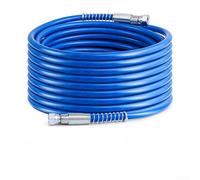 Tuyau pulvérisateur de peinture sans air haute pression pivotant à 360 degrés pour intérieur et extérieur sur murs, toits et meubles, fibre bleue, 13 m (15)