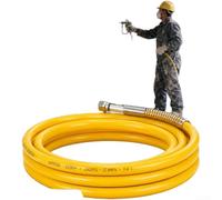 Tuyau Pulvérisateur pour airless, Nylon Acier, Ultra Souple Tuyau(ZT-2) | Pour Bâtiment, Ultra Souple Plis, pour idéal pour pros, Nylon Acier, 2-30M