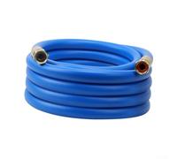 Tuyau pulvérisateur sans air 5 m Kit de tuyau de peinture haute pression 300 PSI avec joint pivotant Tuyau fouet flexible pour pulvérisateur Wagner pour utilisation entrepreneur (A-1/2-5 m)