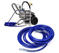 Tuyau Pulvérisation Peinture Sans Air 1/4in 10m | 3265 Psi, Fibre Flexible, TPU Renforcé PA, 65℃