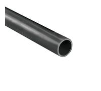 Tuyau PVC 25mm Pression PN16, 1m - PVC-U Rigide Gris