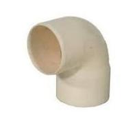 Tuyau PVC coudé à 90 degrés, couleur ivoire, référence 0315