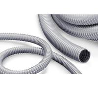 Tuyau PVC robuste de 32 mm, 10 mètres, tuyau flexible pour les gaz et la poussière