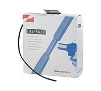 hellermanntyton HellermannTyton Gaine thermorétractable D 2,4/1,2 noire HIS-3/32-POX-BK 10m Quantité:1