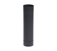 Tuyau rigide de 50cm émail noir mat Diamètre 153mm - 344506