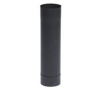 Tuyau rigide émaillé noir mat TEN - Diamètre 180mm - Combustible bois