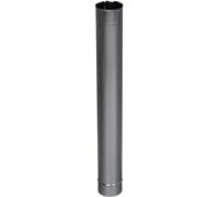 tuyau rigide - en inox 304 - diamètre 125 mm - longueur 1000 mm - ten 601125