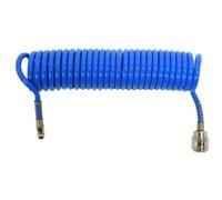 Tuyau Spirale 5,5 Mm X 8 Mm X 5 M Pu Avec Raccords Rapides Yt-24201 Yato