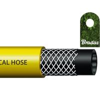 Tuyau technique 12,5x3mm 17 Bar Tuyau de pulvérisation d'air comprimé jaune 50m Bradas 9670