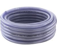 Tuyau tissé PVC TCF avec garniture 12,5x2,75 50mtransparent Tricoflex