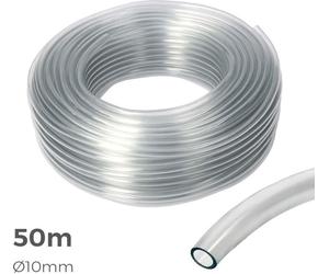 Tuyau Transparent 10/14mm 50m Flexibilité Et Visibilité Du Fluide - Edm