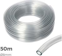 Tuyau Transparent 8x12mm Polyvalent, Transparent Et Flexible - Edm