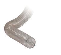 Tuyau transparent en spirale PU - 160MM - 2,5M Holzkraft 160MM2,5M