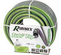 Tuyau Tricot Antiv 25m D.15 mm - Gris - Résistant et Flexible - Idéal pour Arrosage - D-Work
