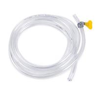 Tuyau Vidange pour Chauffage au Sol, Tuyau 12m+4 colliers+1 paire gants | Structure renforcée, Tuyau chauffage au sol, Mise en service, Pour professionnels