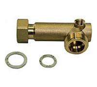 tuyauterie Wolf . Angle gauche HK 2073134 pour CGB-75/100