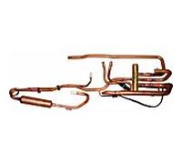 Tuyauterie Wolf avec vanne de commutation 4 voies 2745590 pour BWL-1S-10/14 230V