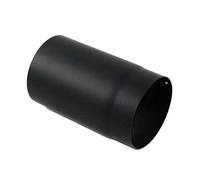 Tuyaux de poêle noir - Tous les diamètres et formes - Diamètres 120, 130, 150, 160, 180, 200 mm (diamètre 150 mm, droit 25 cm)