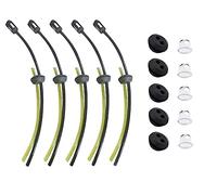 Tuyaux D'essence Avec Filtre,Tuyau D'essence,Universel Filtre à Essence kit,Durites d'essence de Tondeuses avec Poire d Amorçage, pour Débroussailleuses, Elagueuse,Tronconneuse Taille-Haie (5pcs)
