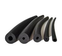 Tuyaux en silicone, Barre d'éponge en mousse EPDM for baignoire caoutchouc, noire, 1/3/5 M, joints de voiture, bande Machine(Od26mmxid10mm,5M)