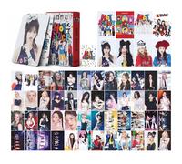 TuYines BABYMONSTER Lot de 55 cartes photo Baby Monster, carte Lomo Card, BM, cartes photo BabyMonster, must have pour les fans (A)