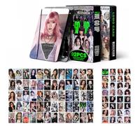 TuYines Cartes photo BABYMONSTER, 60 cartes photo et 32 autocollants, Cartes du nouvel album BM PSYCHO, CartesPhoto Baby Monster, Un incontournable pour les fans