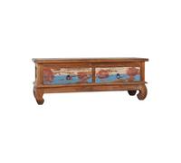 vidaXL Meuble TV 110x35x40 cm Bois de teck recyclé 289059