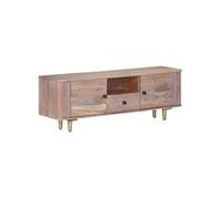 Tv-meubel 118x30x40 cm massief acaciahout322684