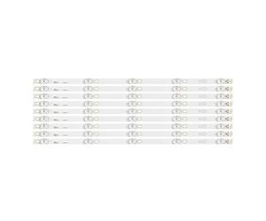 TVKSIPAR Barre LED Adaptée for TCL U60V6026 60D2900 60A730U L60P2-UD 60U6700C 4C-LB6005-HR01J LVU600LG0T5 TOT_60D2900_9X5_3030C 60HR330M05A0 V4