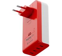 Twelve South PlugBug Chargeur Mural EU/UK (120W) – Intégration de la technologie Apple Find My – Design ultra-fin alimenté par GaN – Livraison d'énergie intelligente pour charger plusieurs appareils