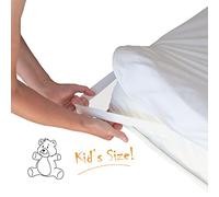 Twillie - Protège-Matelas 60 x 120 Imperméable Avec 4 Bandes Élastiques - Certifié Oeko Tex® - Ultra Fin, Résistant, Doux - Alèse 100% Jersey - Respirant et Absorbant, Fabriqué en Europe
