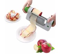 Twinice Trancheuse Multifonction pour Légumes et Fruits, Acier Inoxydable et ABS, Conception 2 en 1, Gris clair