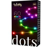 Twinkly Guirlande LED Dots connectée RGB 60 LEDS 3 m Noir Gen II