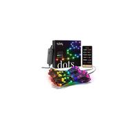 Twinkly Dots ? Guirlande Lumineux Flexible Contrôlé Par Une Application Avec 400 Leds Rgb 20 Mètres. Fil Noir. Intérieure Et Extérieure-Twinkly