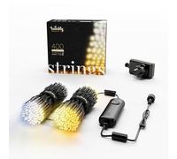 Twinkly Guirlande LED Strings 400, Blancs, 32 m, Intérieur/Extérieur, IP44, Alexa/Google