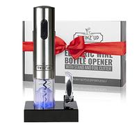 Twinz’Up - Tire Bouchon Electrique Rechargeable - Coffret Premium | Kit complet · Ouvre Bouteille Automatique avec Coupe-capsule et Socle de Chargement · Ouverture en 8 sec · Idéal Cadeau Homme