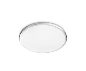 Twirly 2700K ceiling lamp grey 1x17W 240