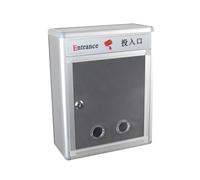 TWISAXC Boîte pour aux Lettres verrouillable pour la Collecte des Dons, suggestions de paiement, boîte de dépôt Murale, pour aux Lettres à Verrouillage