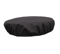 TWISAXC Housse de Noire pour Table de feu extérieure, imperméable et résistante, pour Bol Rond. intégrale Contre Les intempéries. Résistante pour aux